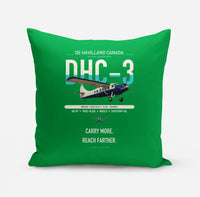 Thumbnail for DHC-3 Otter design on green pillow