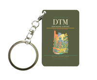 Thumbnail for Dortmund Airport (DTM) design on green army key chain