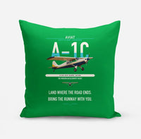 Thumbnail for Aviat Husky A-1C-180 design on green pillow