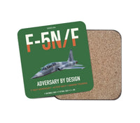 Thumbnail for F-5N F Adversary design on green 1 piece coaster