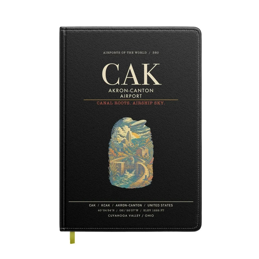 Akron-Canton Airport CAK - Black