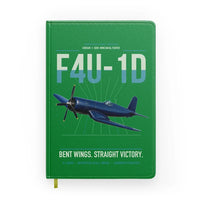 Thumbnail for F4U-1D Corsair design on green notebook