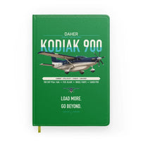 Thumbnail for Daher Kodiak 900 design on green notebook