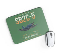 Thumbnail for SB2C-5 Helldiver design on green rectangle mouse pad