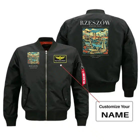 Rzeszów City Series Bomber Jacket