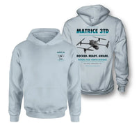 Thumbnail for DJI Matrice 3TD design on light blue hoodie
