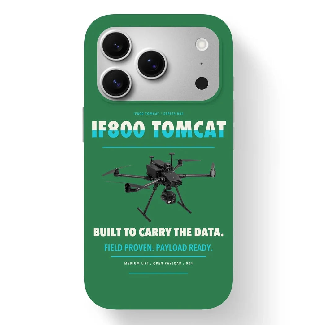 Inspired Flight IF800 Tomcat Case design on green iphone case