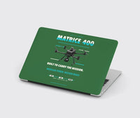 Thumbnail for DJI Matrice 400 design on green MacBook case