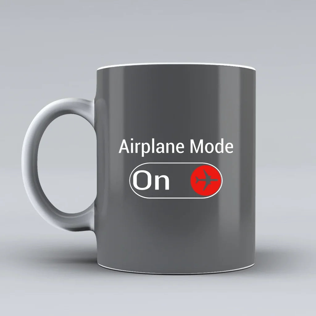 Customisable Airplane Mode Mug - view 8