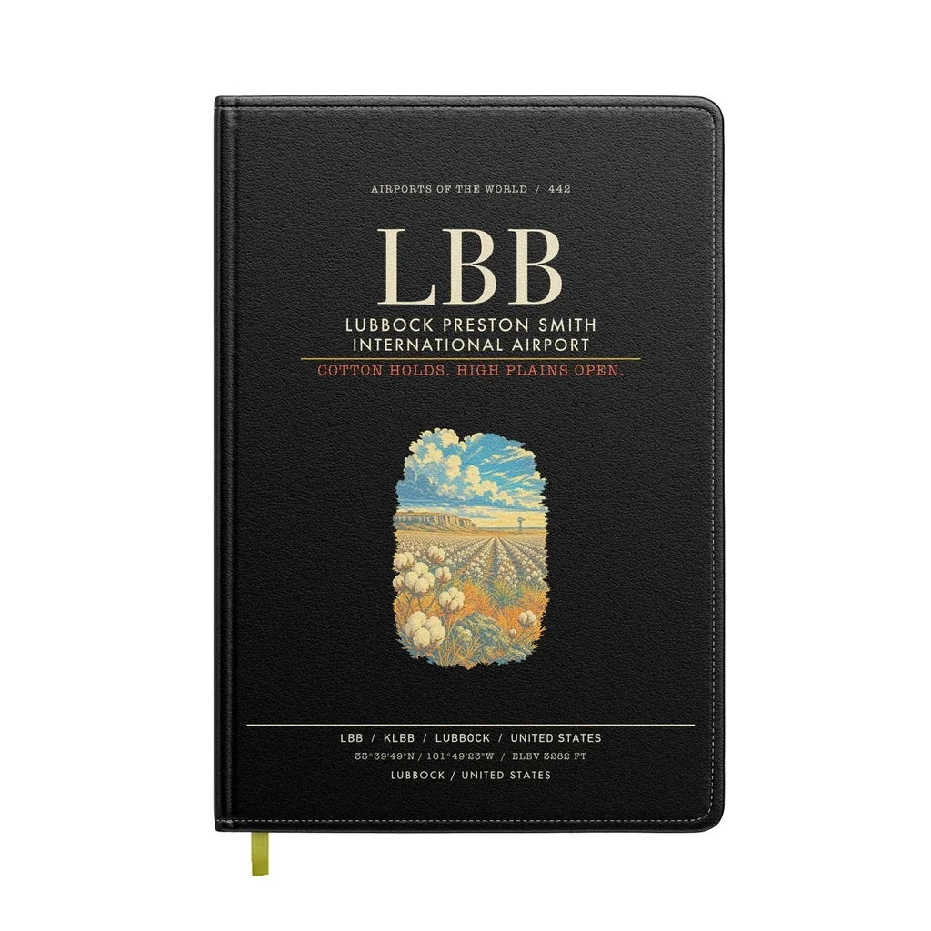 Lubbock Preston Smith International Airport LBB - Black