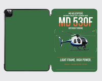Thumbnail for MD Helicopters MD 530F design on green ipad tablet case