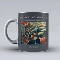 Thumbnail for VINTAGE G4120 - The Autumn Shuttle - Ceramic Mug design on gray