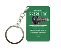 Thumbnail for PEARL 10X Key Chain design on green key chain