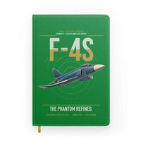 Thumbnail for F-4S Phantom II design on green notebook