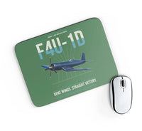 Thumbnail for F4U-1D Corsair design on green rectangle mouse pad