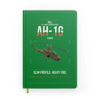 Thumbnail for Bell AH-1G Cobra design on green notebook