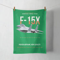 Thumbnail for F-15X Advanced Eagle Proposal Proven Airframe New Capacity design on green towel