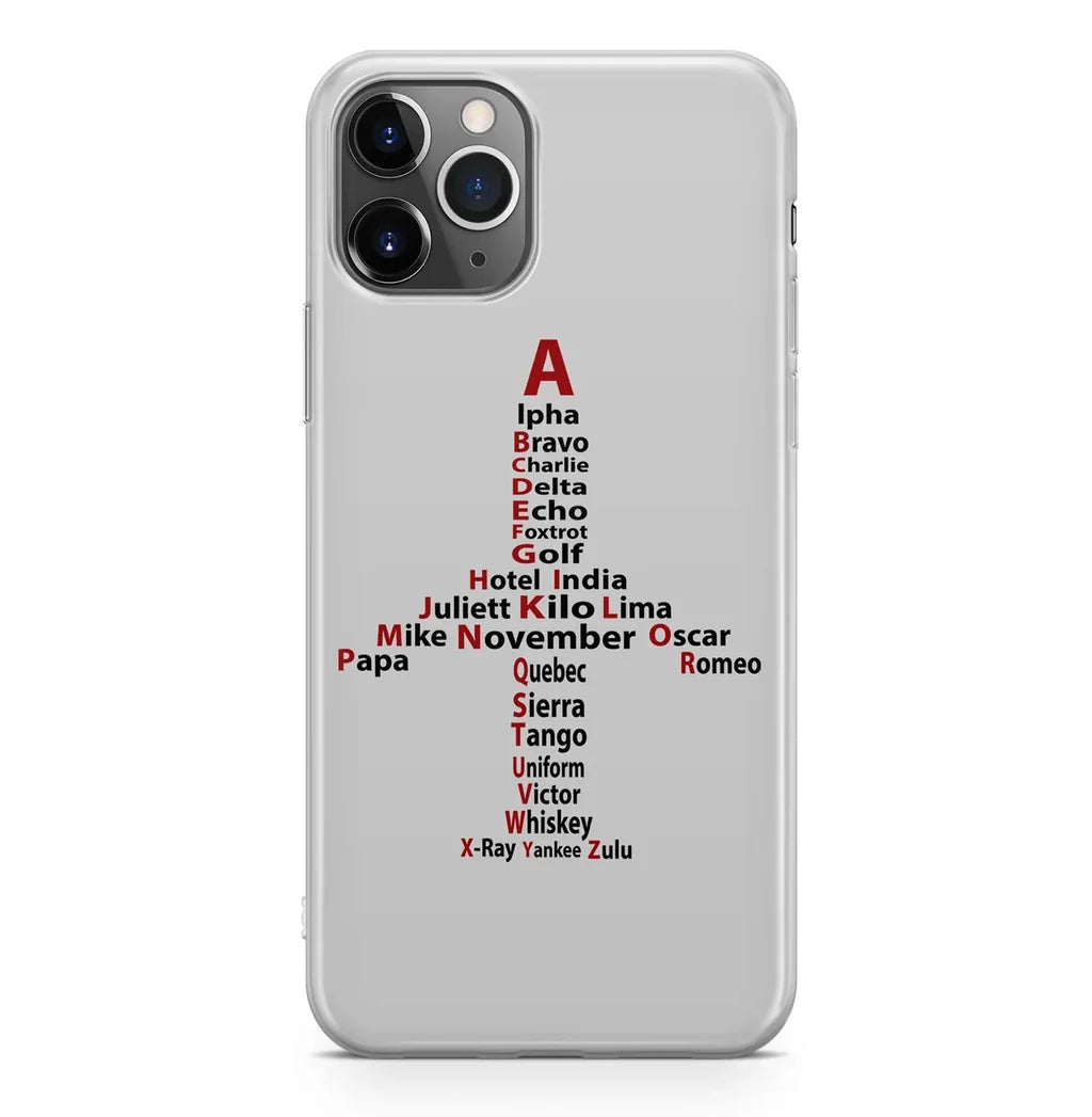 Aviation Alphabet iPhone Case - view 8