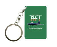 Thumbnail for FH-1 PHANTOM Key Chain design on green key chain