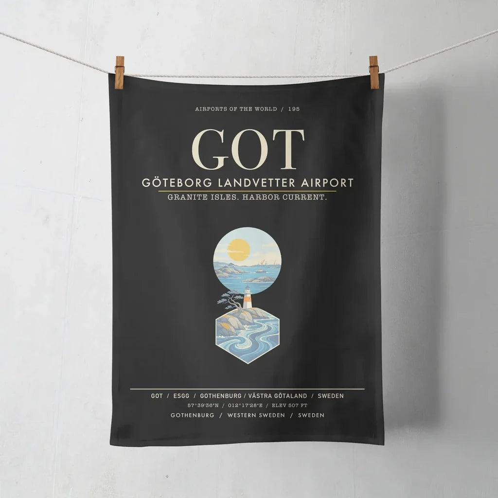 Goteborg Landvetter Airport GOT - Black