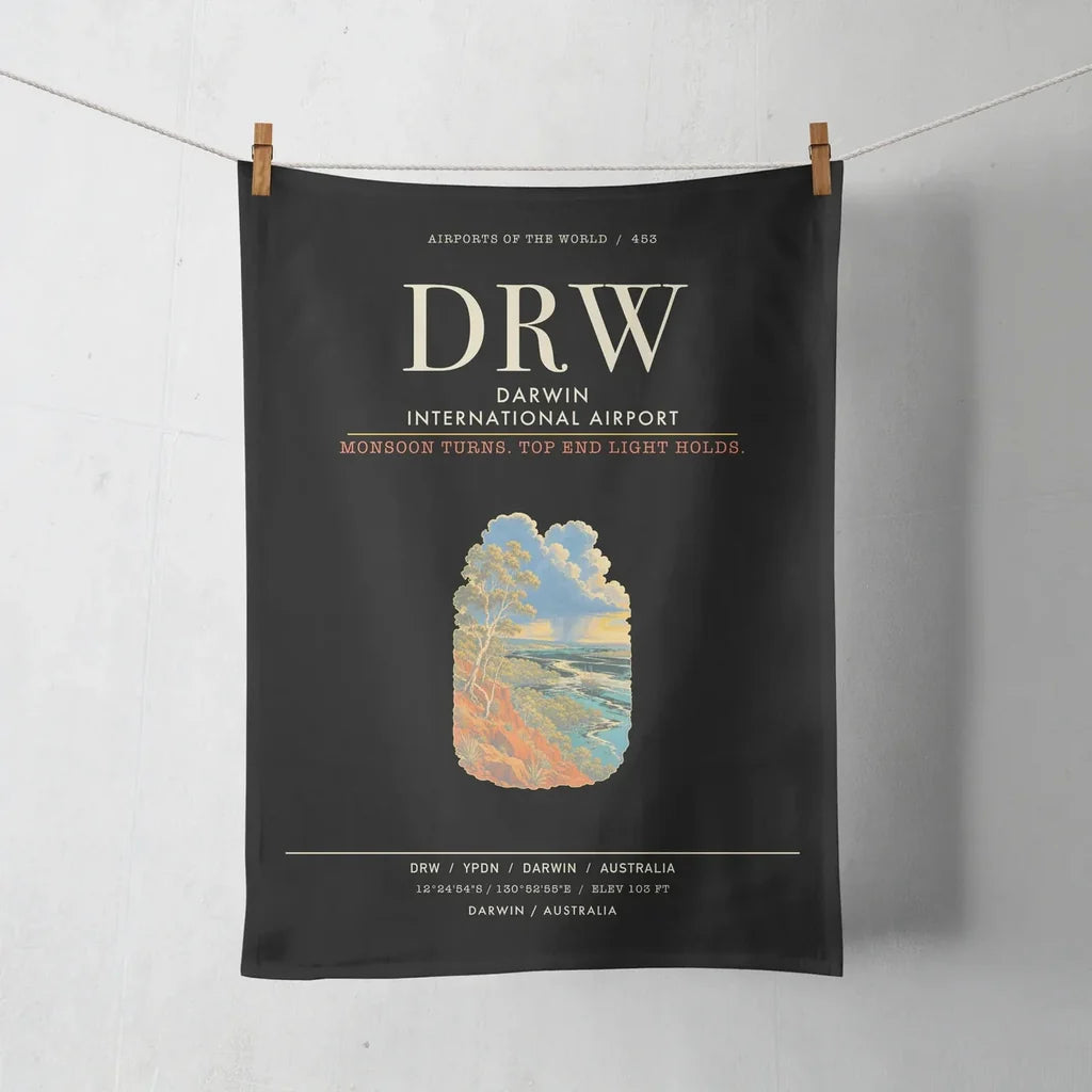 Darwin International Airport DRW - Black