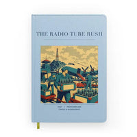 Thumbnail for VINTAGE G4414 - The Radio Tube Rush - Designed Notebooks design on lightblue