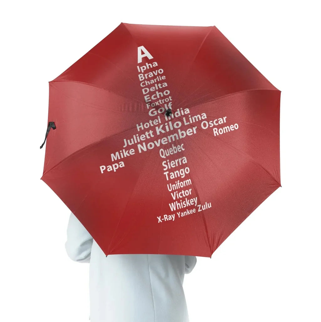 Aviation Alphabet Umbrella - view 8