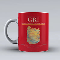 Thumbnail for Central Nebraska Regional Airport (GRI) airport code design on red ceramic mug