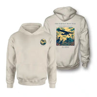 Thumbnail for VINTAGE G4479 - The Harvest Moon Mail - Double-Side Hoodie design on khaki double side