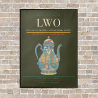 Thumbnail for Lviv Danylo Halytskyi International Airport LWO - Canvas Framed - Green Army