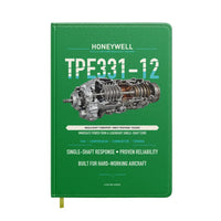 Thumbnail for TPE331-12 design on green notebook