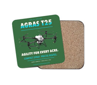 Thumbnail for DJI Agras T25 design on green 1 piece coaster