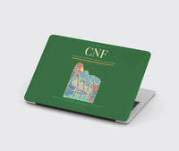 Thumbnail for Tancredo Neves International Airport (CNF) design on green MacBook case