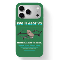 Thumbnail for Autel EVO II Dual 640T V3 Case design on green iphone case
