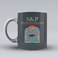 Thumbnail for Skopje International Airport SKP Mug - Gray