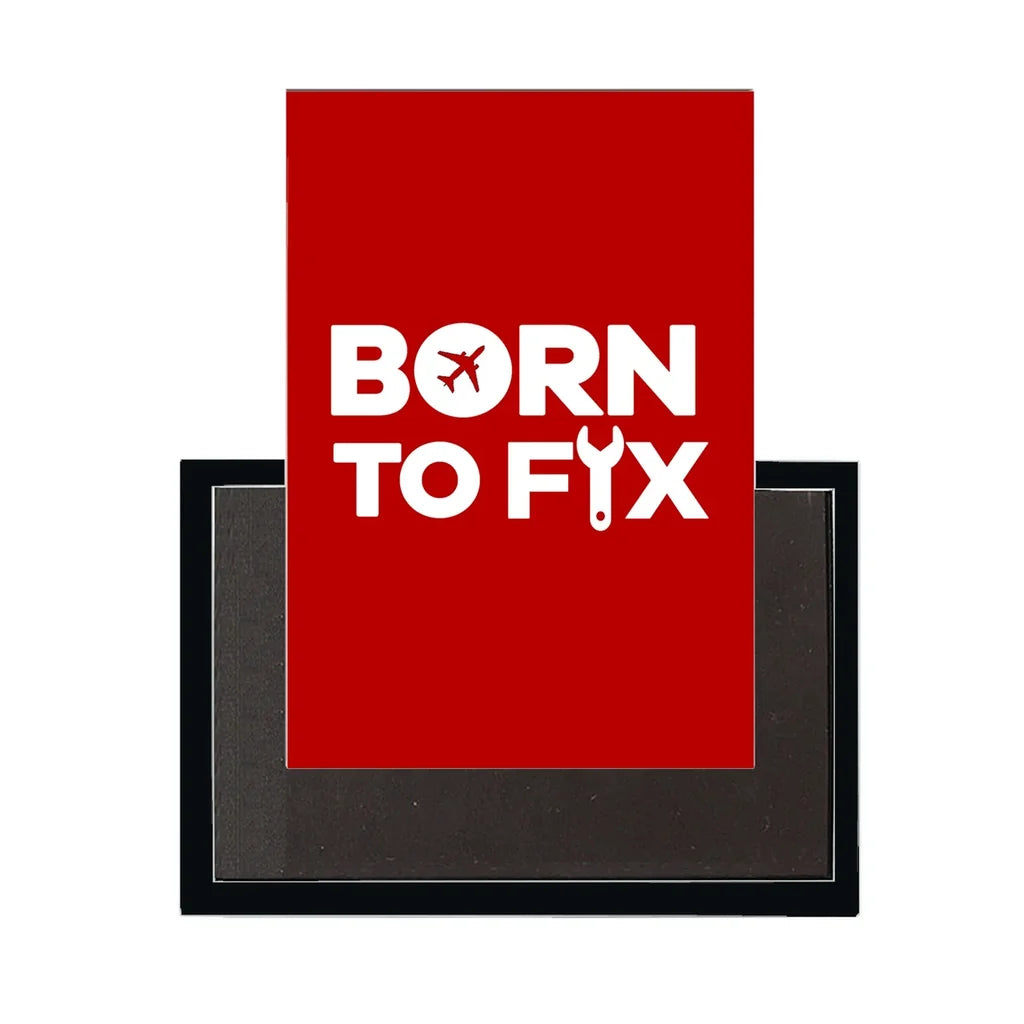 Born To Fix Airplanes Magnet - view 8