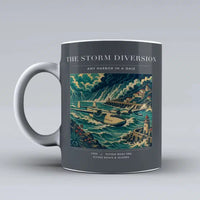 Thumbnail for VINTAGE G4074 - The Storm Diversion - Ceramic Mug design on gray