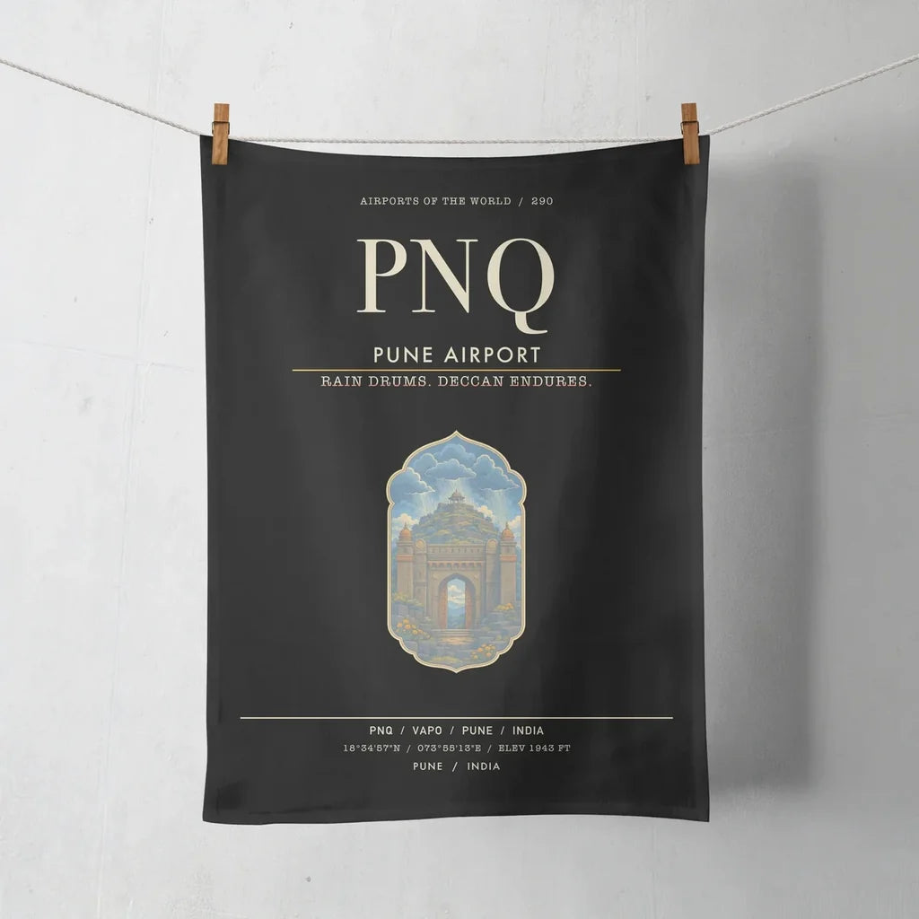 Pune Airport PNQ - Black
