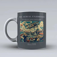 Thumbnail for VINTAGE G4004 - The Aerial Exhibition - Ceramic Mug design on gray