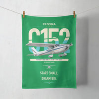 Thumbnail for Cessna 152 design on green towel