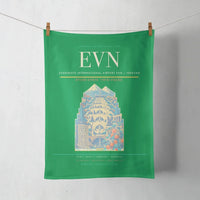 Thumbnail for Zvartnots International Airport (EVN) design on green towel