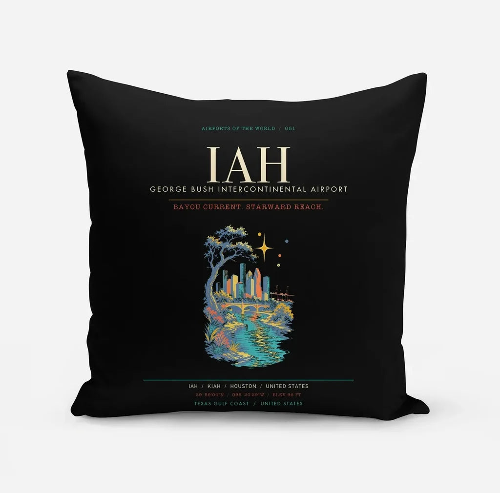Houston George Bush Intercontinental Airport IAH - Black