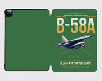 Thumbnail for B-58A Hustler design on green ipad tablet case