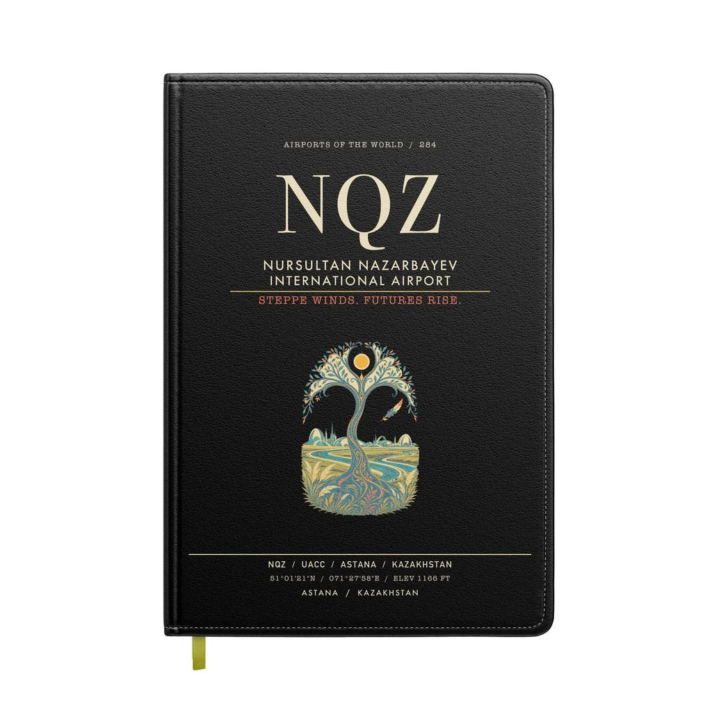 Nursultan Nazarbayev International Airport Astana NQZ - Black