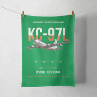 Thumbnail for KC-97L STRATOFREIGHTER design on green towel