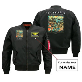 Okayama City Series Bomber Jacket