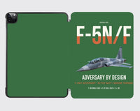 Thumbnail for F-5N F Adversary design on green ipad tablet case