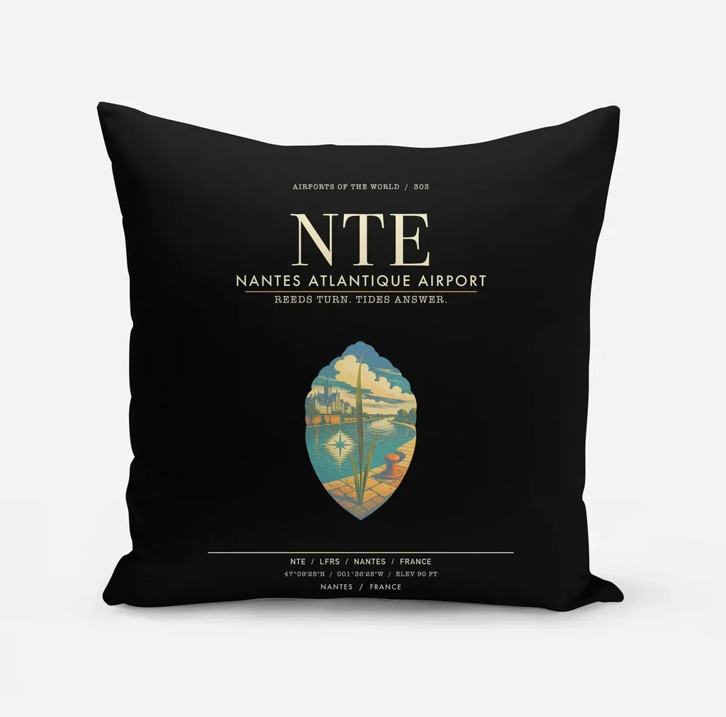 Nantes Atlantique Airport NTE - Black