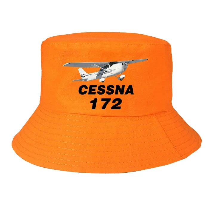 The Cessna 172 summer hat - orange