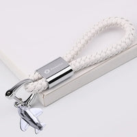 Thumbnail for Customisable RwandAir Airlines Design Leather Key Chain - view 8